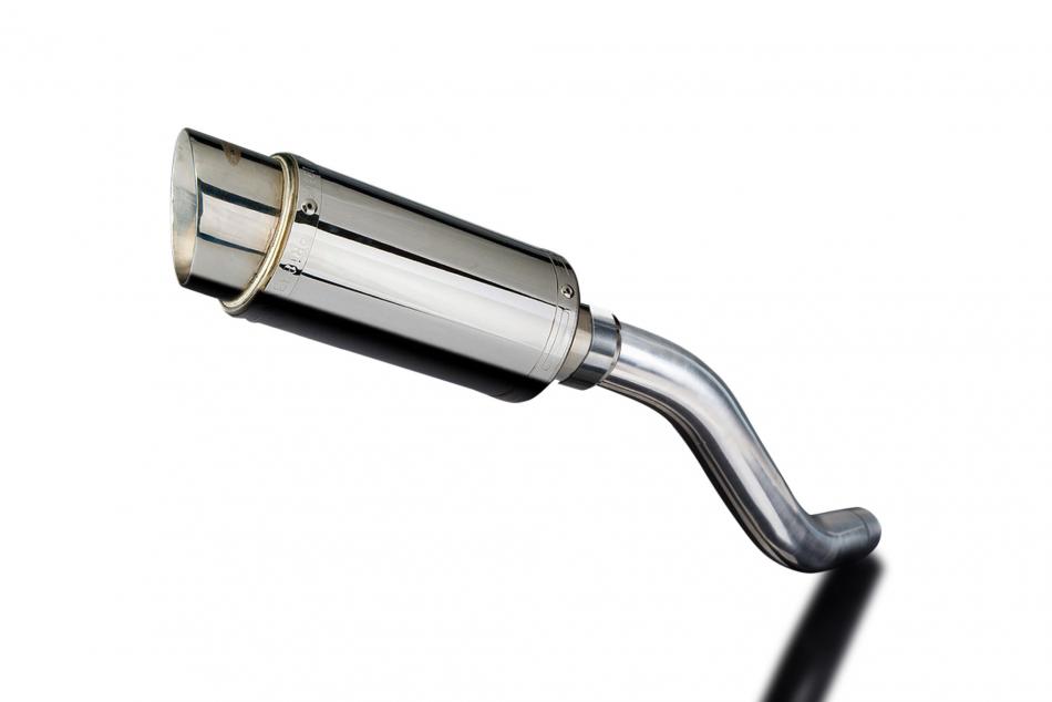 KAWASAKI Z800 2013-2016 200mm ROUND STAINLESS SILENCER EXHAUST KIT