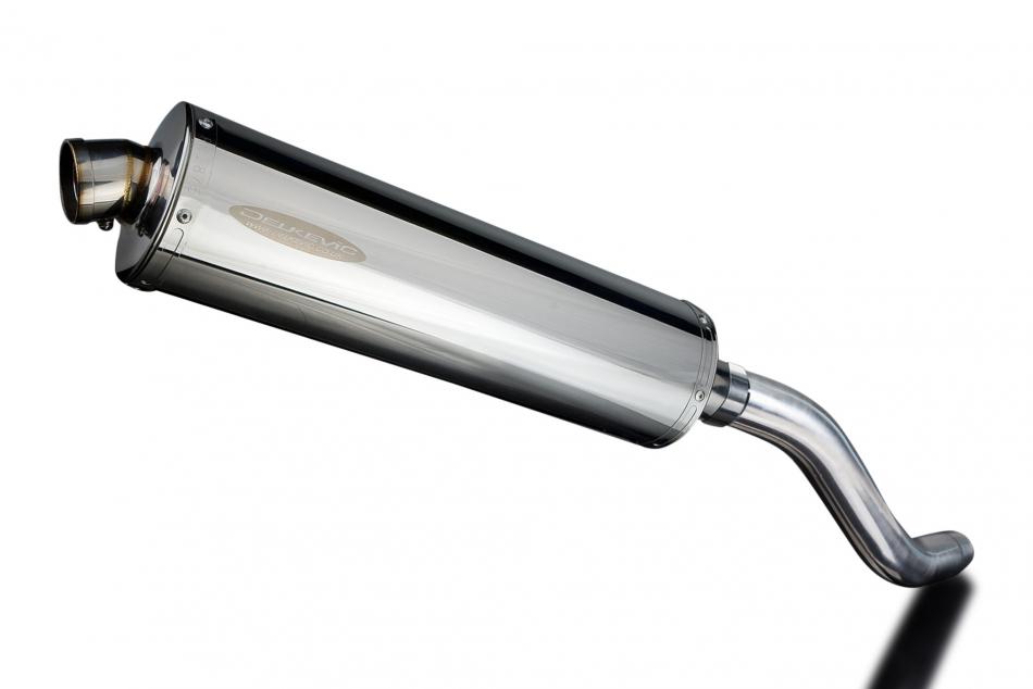 KAWASAKI Z800 2013-2016 450mm OVAL STAINLESS BSAU SILENCER EXHAUST KIT