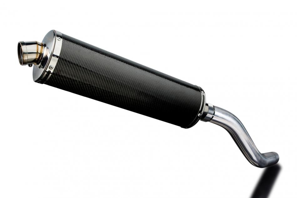 KAWASAKI Z800 2013-2016 450mm OVAL CARBON BSAU SILENCER EXHAUST KIT