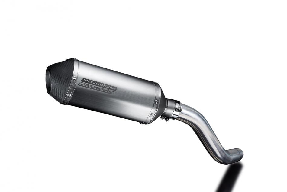 KAWASAKI Z800 2013-2016 260mm X-OVAL TITANIUM BSAU SILENCER EXHAUST KIT