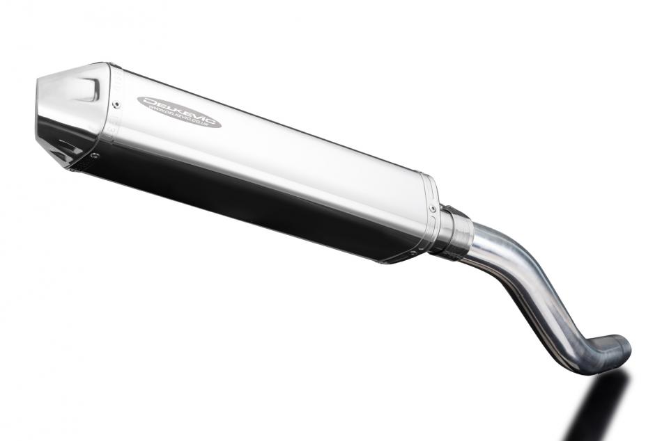 Kawasaki Z800 2013-2016 420mm Tri-Oval Stainless Exhaust Silencer Can Kit