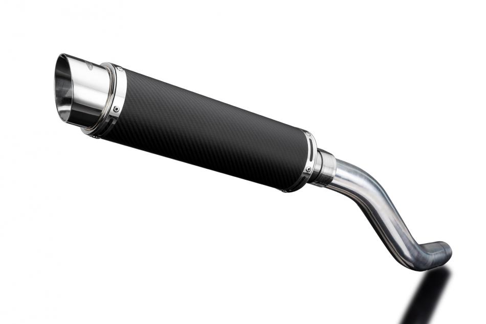 Z800 2013-2016 / DL10 ROUND 350mm (14 inch) CARBON FIBRE SILENCER