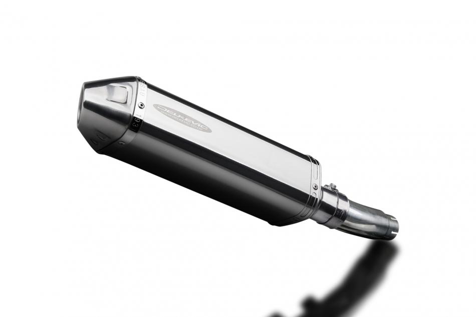 SUZUKI SFV650 GLADIUS 2009-2016 320mm TRI STAINLESS BSAU SILENCER EXHAUST KIT