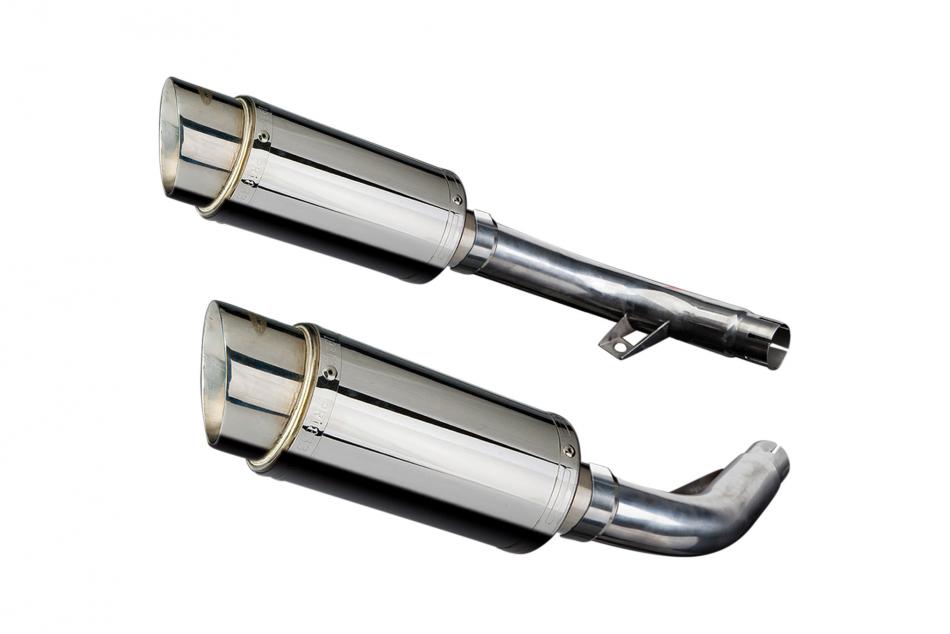 HONDA CBF1000 GT ABS 2006-2011 200mm ROUND STAINLESS SILENCER EXHAUST KIT