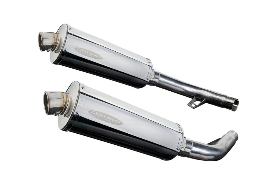 HONDA CBF1000 GT ABS 2006-2011 350mm OVAL STAINLESS BSAU SILENCER EXHAUST KIT