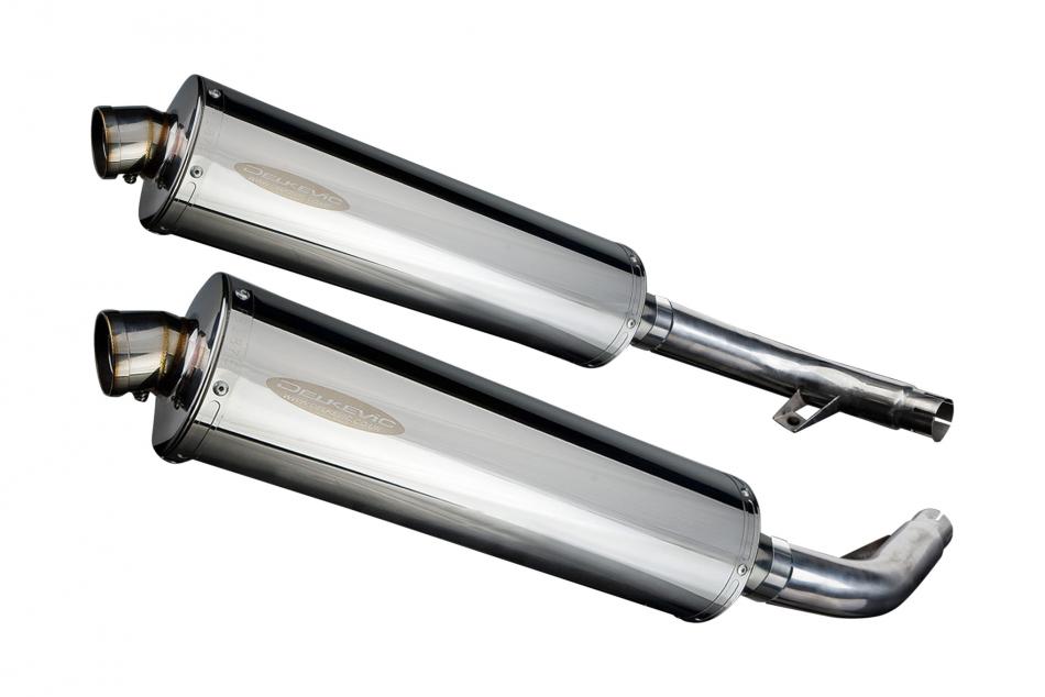 HONDA CBF1000 GT ABS 2006-2011 450mm OVAL STAINLESS BSAU SILENCER EXHAUST KIT