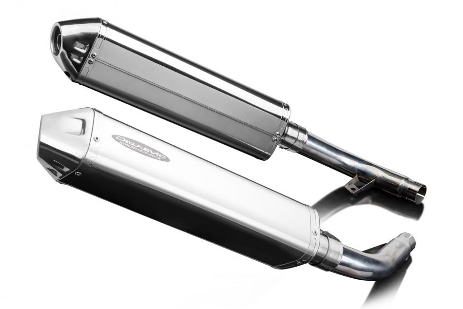 Honda CBF1000 GT ABS 2006-2011 420mm Tri-Oval Stainless Exhaust Silencer Can Kit