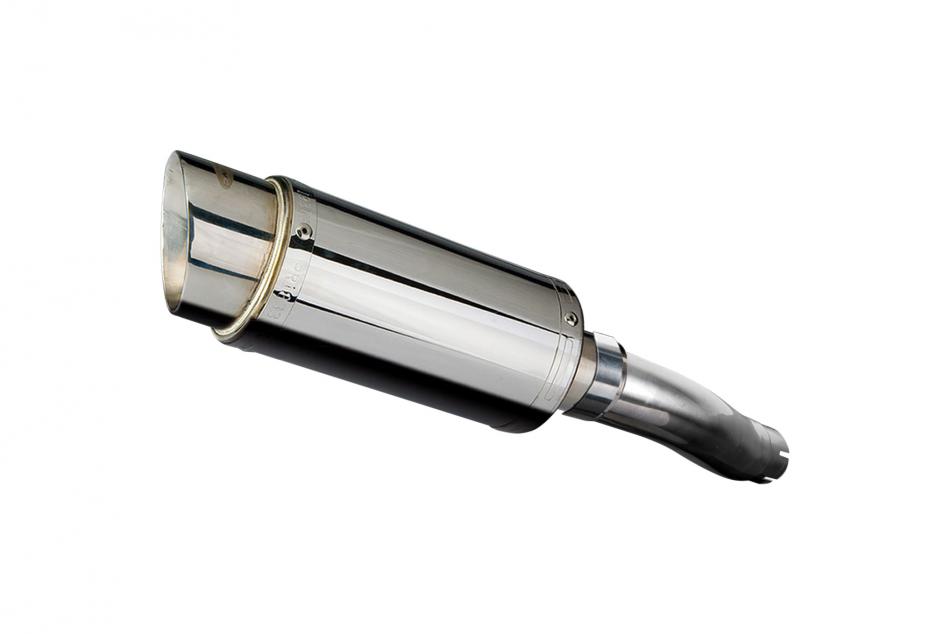 HONDA CBR600F 11-13 ABS HI LEVEL 200mm ROUND STAINLESS SILENCER EXHAUST KIT