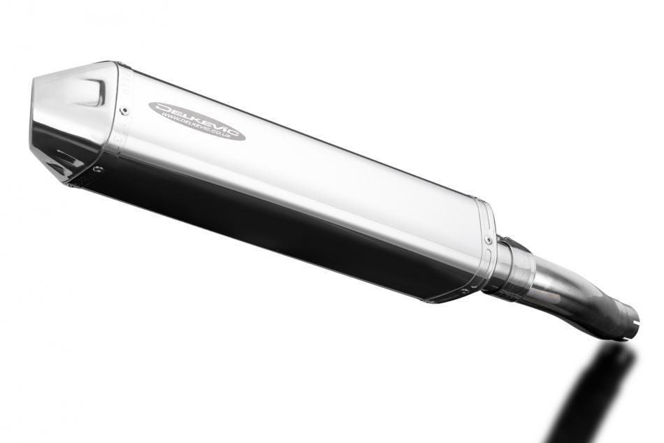 Honda CBR600F 2011-2013 ABS 420mm Tri-Oval Stainless Exhaust Silencer Can Kit