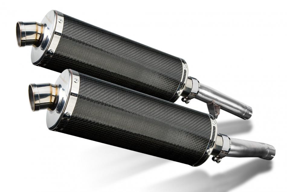 YAMAHA FJ1200 (3CV) 1988-1990 350mm CARBON BSAU SILENCER EXHAUST KIT