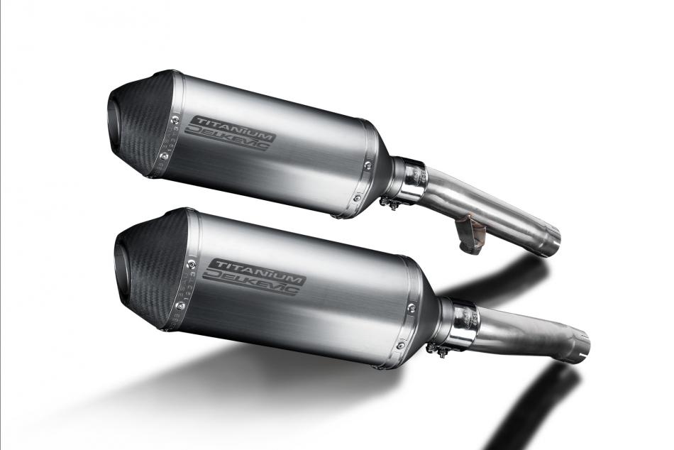 Yamaha FJ1200 3CV 1988-1990 260mm X-Oval Titanium Exhaust Silencer Can Kit