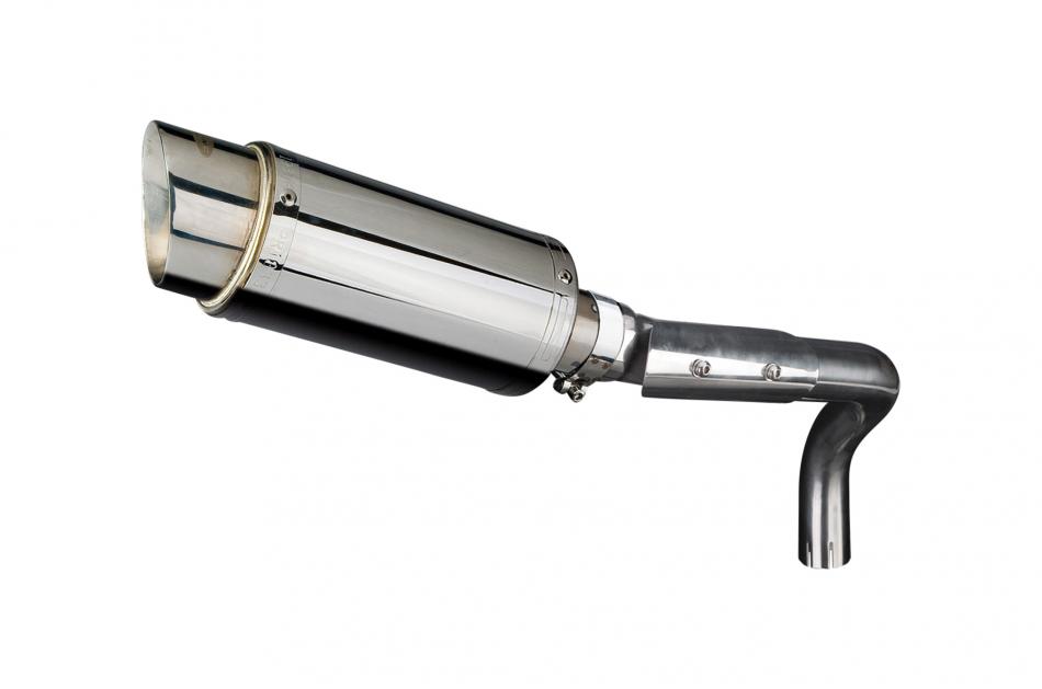 HONDA CB600F HORNET 1998-2002 200mm ROUND STAINLESS SILENCER EXHAUST KIT