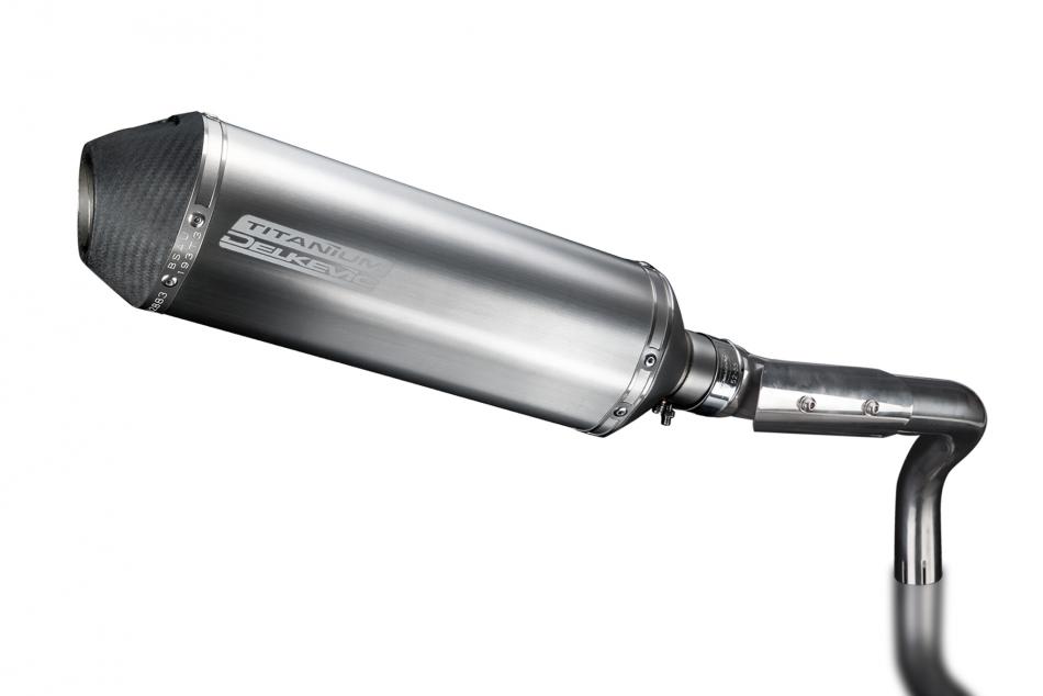 HONDA CB600F HORNET 1998-2002 343mm X-OVAL TITANIUM BSAU SILENCER EXHAUST KIT