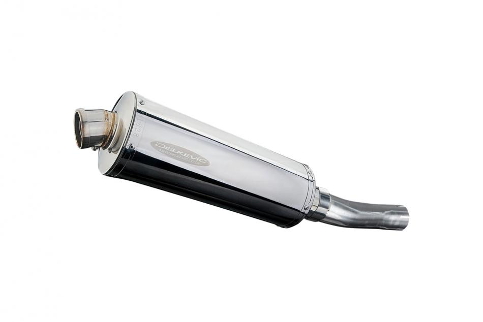 HONDA CB500F 2013-2015 350mm OVAL STAINLESS BSAU SILENCER EXHAUST KIT