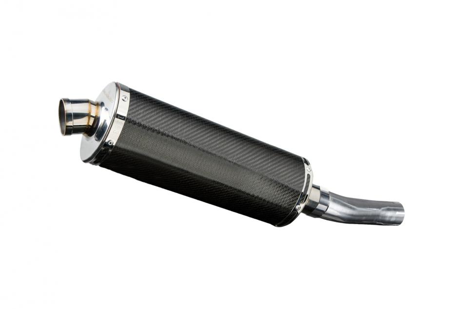 HONDA CB500F 2013-2015 350mm CARBON BSAU SILENCER EXHAUST KIT
