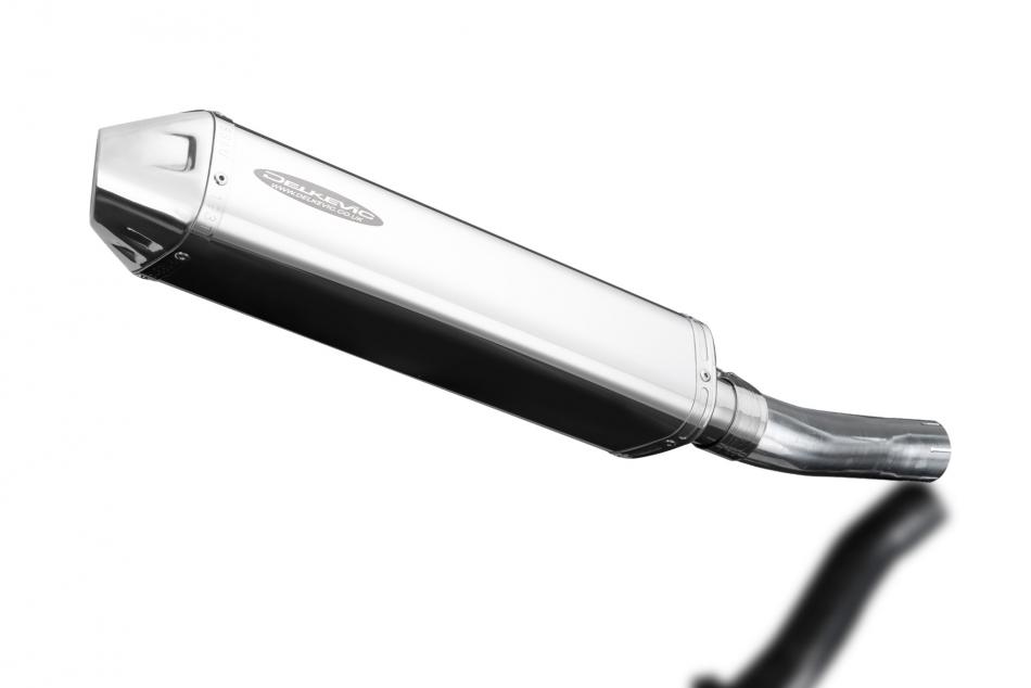 CB500F 2013-2015 / TRI-OVAL 420mm (17 inch) R/H SILENCER 304 STAINLESS STEEL