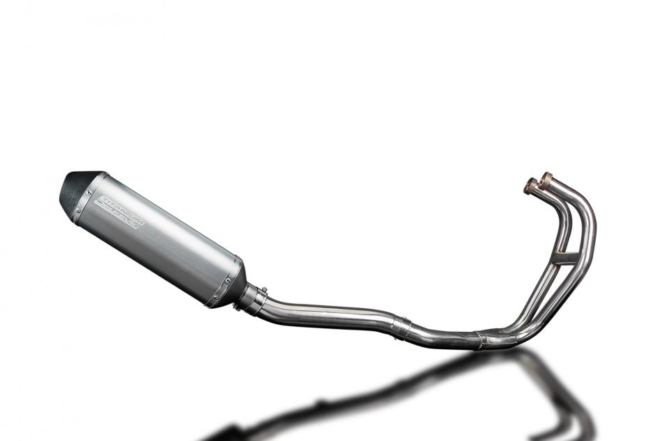 KAWASAKI GPZ500S  FULL 2-1 EXHAUST SYSTEM 343mm TITANIUM XOVAL BSAU SILENCER