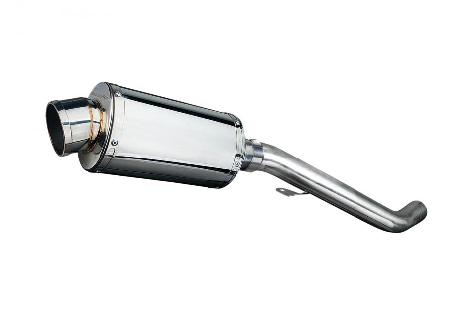 STREET TRIPLE 675 2013-2016 / SS70 OVAL 225mm (9 inch) SILENCER 304 STAINLESS STEEL