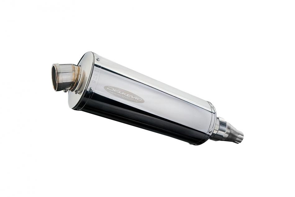 KYMCO DOWNTOWN 300i 2011-2016 350mm OVAL STAINLESS BSAU SILENCER EXHAUST KIT