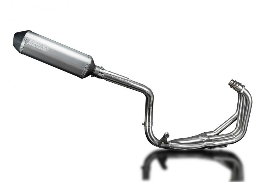 HONDA CB600F HORNET 1998-02 FULL EXHAUST SYSTEM 343mm TITANIUM XOVAL SILENCER