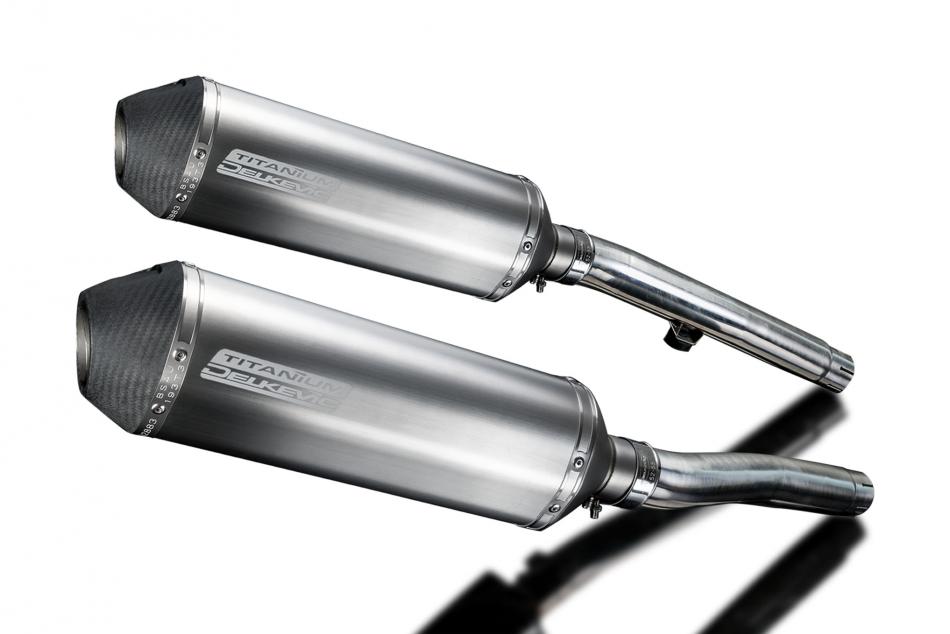 TRIUMPH TROPHY 1200 1991-1993 343mm XOVAL TITANIUM SILENCER EXHAUST KIT