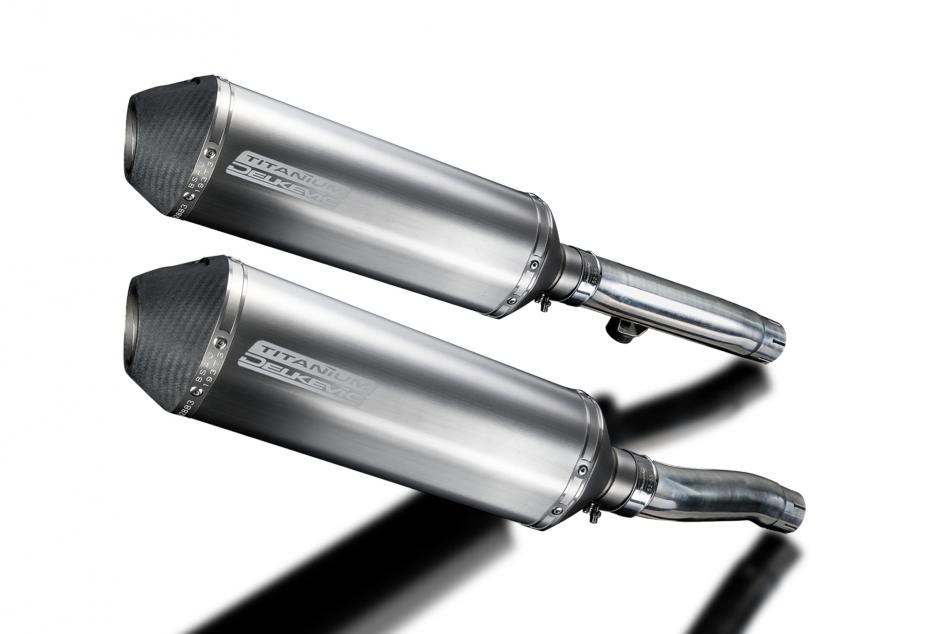 TRIUMPH TRIDENT 750 1994-1998 343mm XOVAL TITANIUM SILENCER EXHAUST KIT