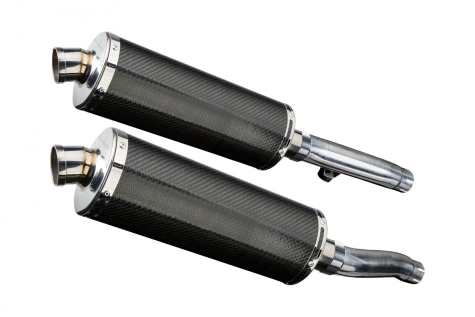 TRIUMPH TRIDENT 750 1994-1998 350mm CARBON BSAU SILENCER EXHAUST KIT