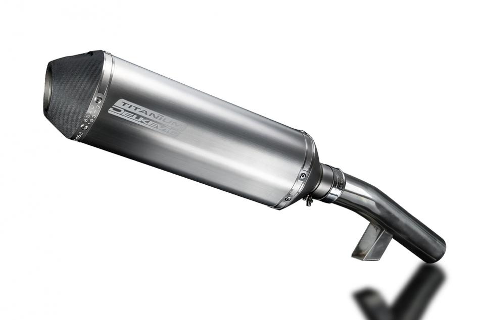 KAWASAKI KLZ1000 VERSYS 2015-18 343mm X-OVAL TITANIUM BSAU SILENCER EXHAUST KIT