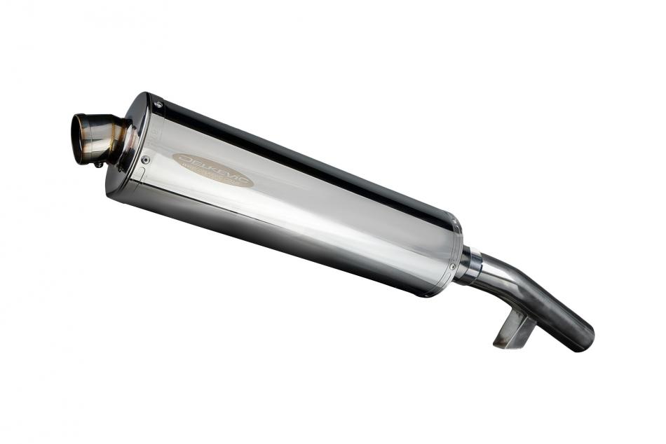 KAWASAKI KLZ1000 VERSYS 2015-18 450mm OVAL STAINLESS BSAU SILENCER EXHAUST KIT