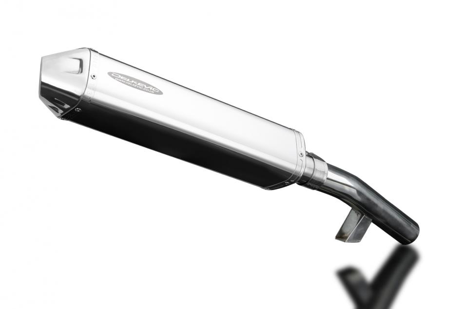 Kawasaki KLZ1000 Versys 2015-2018 420mm Tri-Oval Stainless Exhaust Silencer Kit