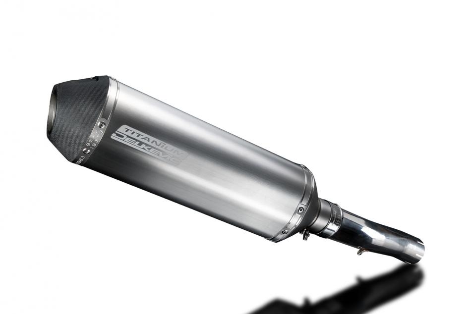 HONDA CBR600F ABS 11-13 LOW LEVEL 343mm X-OVAL TITANIUM BSAU SILENCER EXHAUST KI