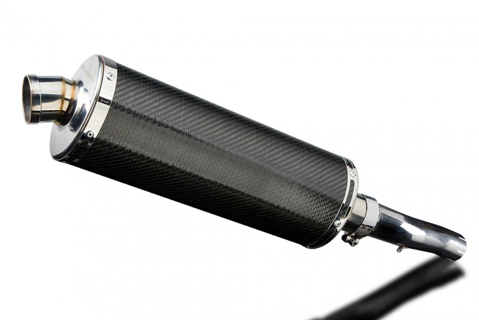 HONDA CBR600F ABS 11-13 LOWLEVEL 350mm CARBON BSAU SILENCER EXHAUST KIT