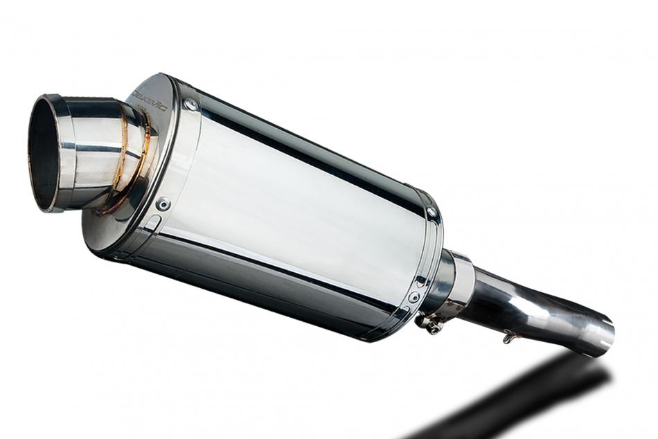 HONDA CBR600F ABS 11-13 LOWLEVEL 225mm OVAL STAINLESS SILENCER EXHAUST KIT