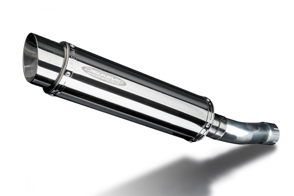 YAMAHA XJR1300 2007-2017 350mm ROUND STAINLESS BSAU SILENCER EXHAUST KIT