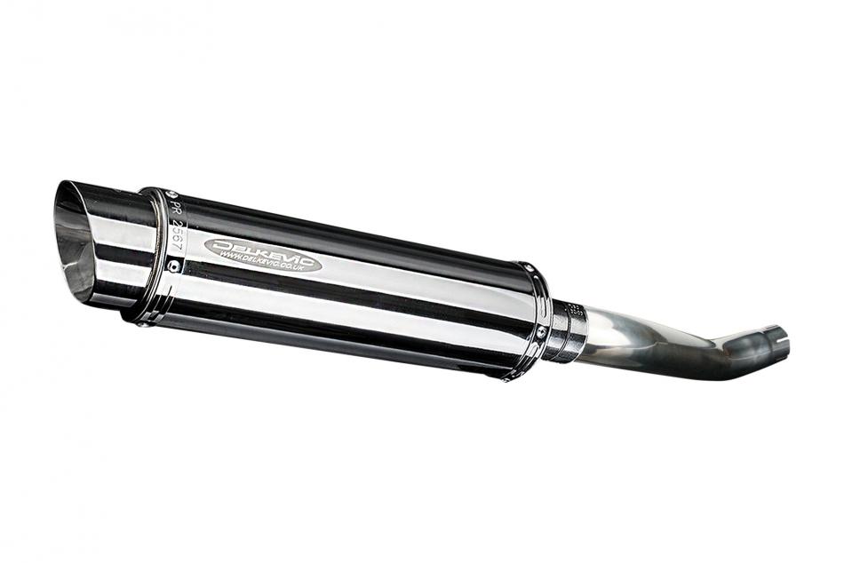 YAMAHA TDM850 1991-2001 350mm ROUND STAINLESS BSAU SILENCER EXHAUST KIT