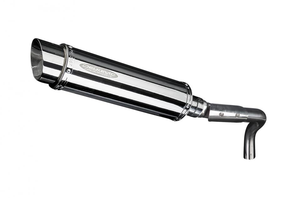 HONDA CB600F HORNET 1998-2002 350mm ROUND STAINLESS BSAU SILENCER EXHAUST KIT