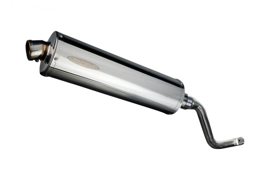 HONDA XR125L 2003-2010 450mm OVAL STAINLESS BSAU SILENCER EXHAUST KIT