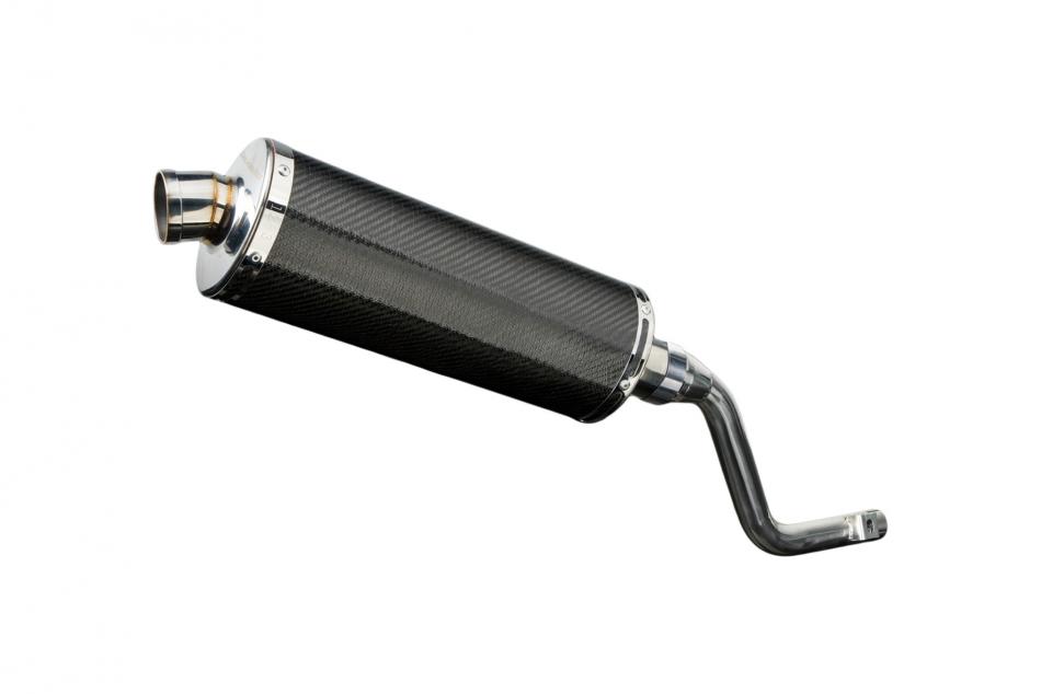 HONDA XR125L 2003-2010 350mm CARBON BSAU SILENCER EXHAUST KIT