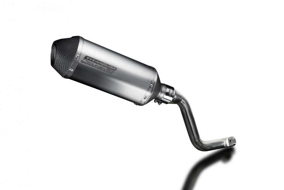 Honda XR125L 2003-2010 260mm X-Oval Titanium Exhaust Silencer Can Kit