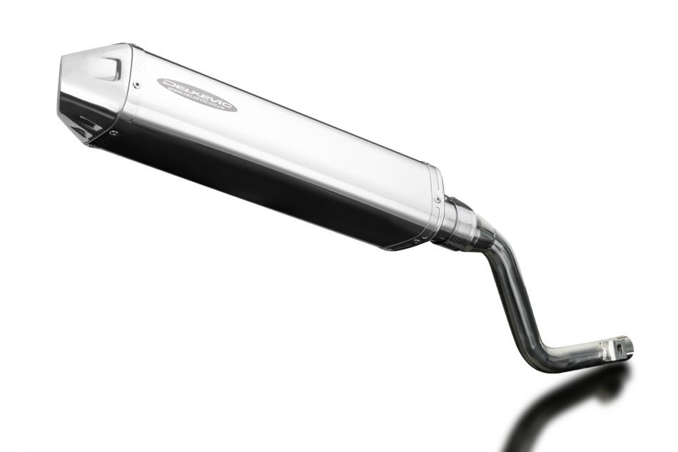 Honda XR125L 2003-2010 420mm Tri-Oval Stainless Exhaust Silencer Can Kit