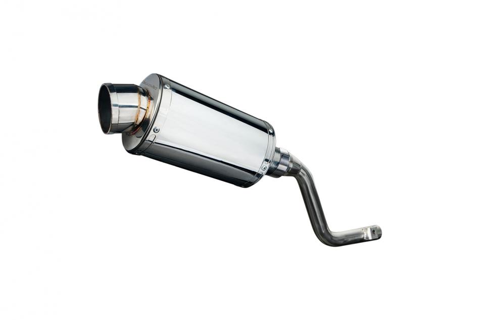 HONDA XR125L 2003-2010 225mm OVAL STAINLESS SILENCER EXHAUST KIT