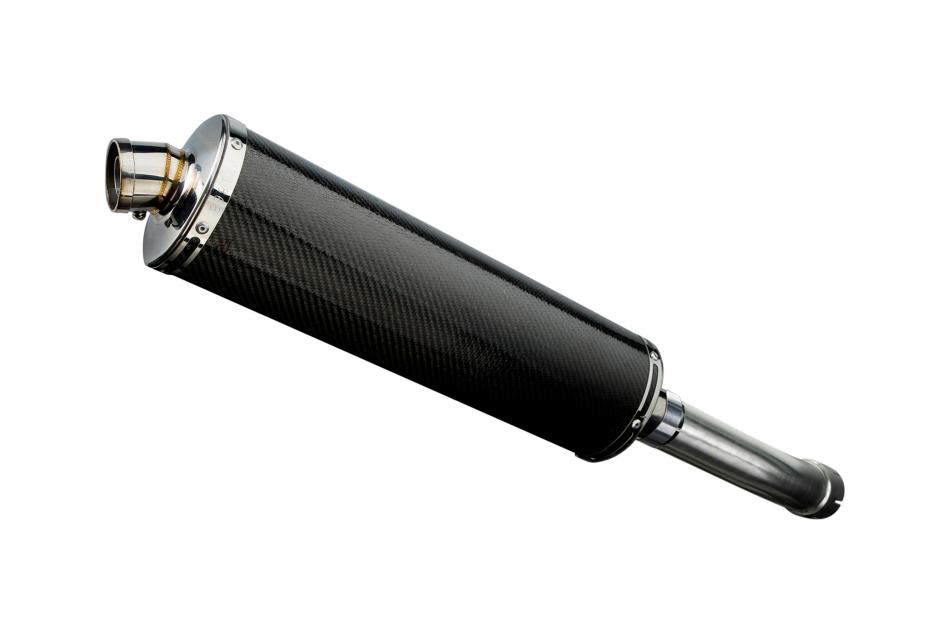 BMW S1000RR 2015-2016 450mm OVAL CARBON BSAU SILENCER EXHAUST KIT