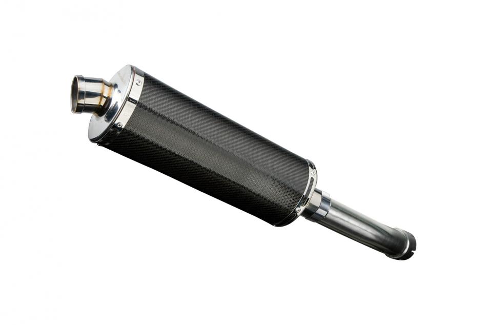BMW S1000RR 2015-2016 350mm OVAL CARBON BSAU SILENCER EXHAUST KIT