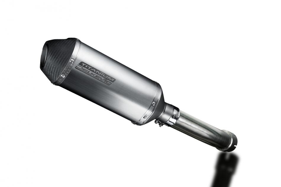 BMW S1000RR 2015-2016 260mm X-OVAL TITANIUM BSAU SILENCER EXHAUST KIT