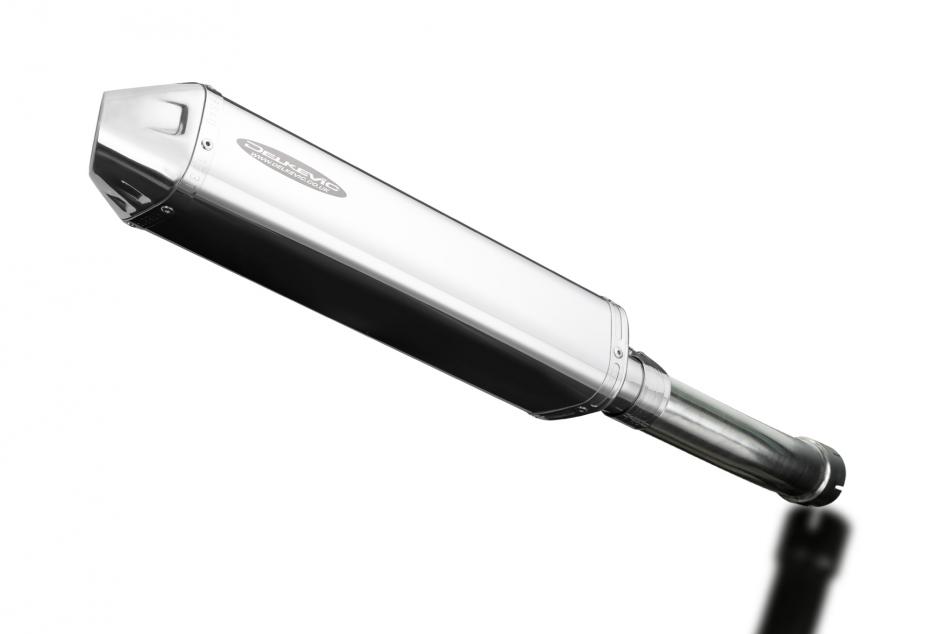 S1000RR 2015 / TRI-OVAL 420mm (17 inch) R/H SILENCER 304 STAINLESS STEEL