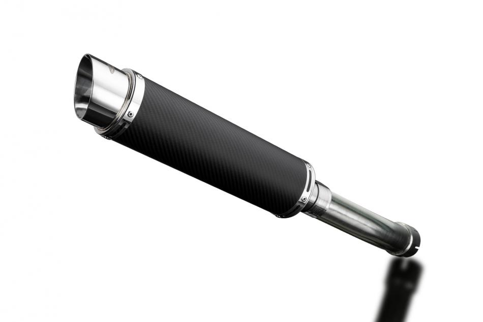 BMW S1000RR 2015-2016 350mm CARBON ROUND BSAU SILENCER EXHAUST KIT