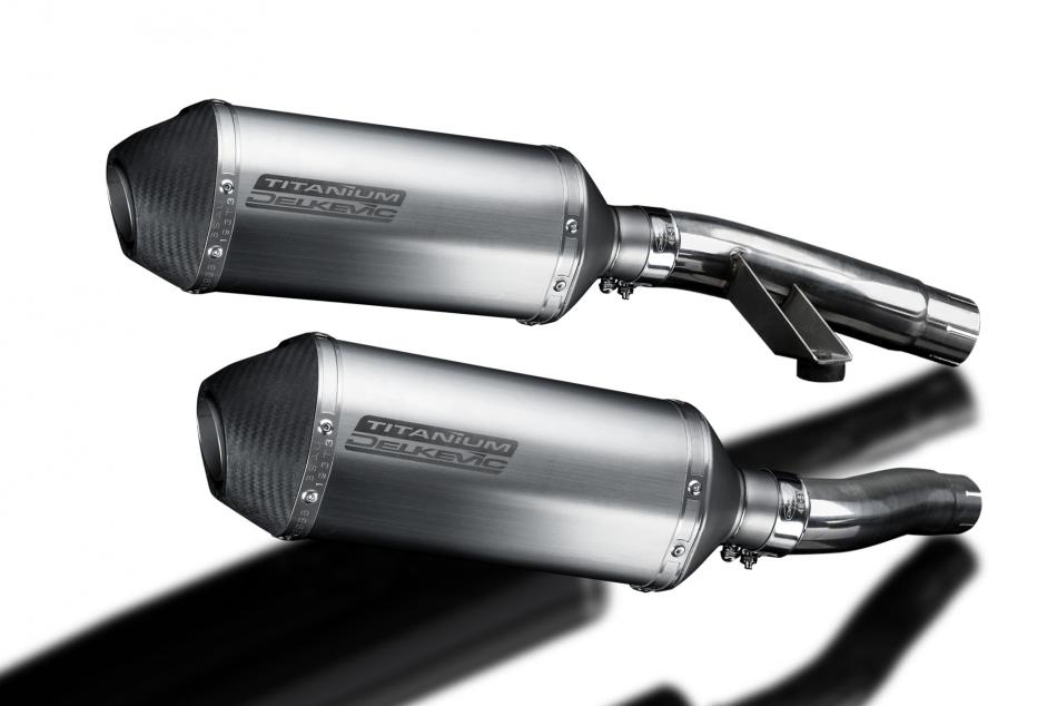 Triumph Sprint Executive 1998 260mm X-Oval Titanium Exhaust Silencer Can Kit