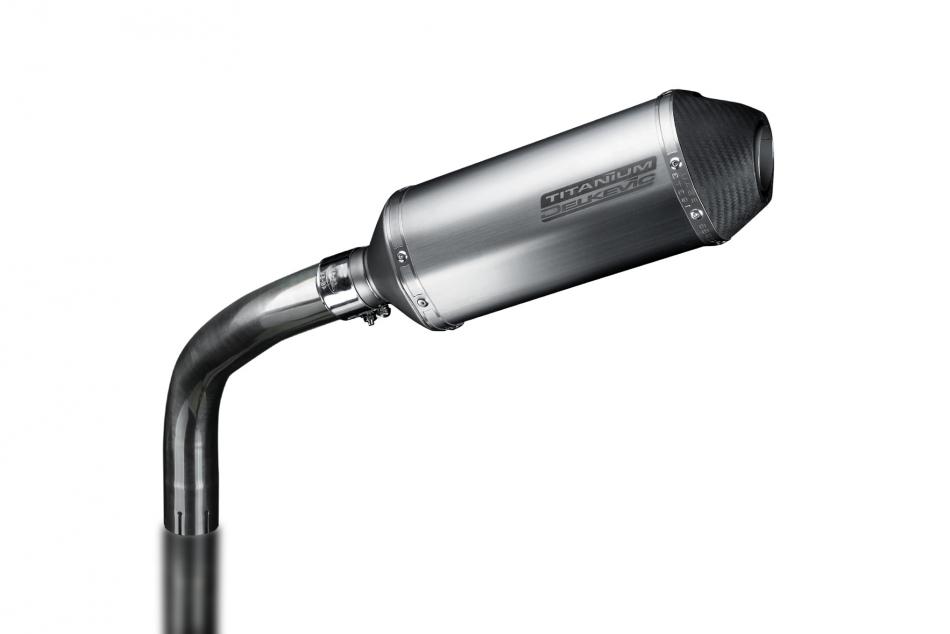 Yamaha XT1200Z Supertenere 2010-2021 260mm X-Oval Titanium Exhaust Silencer Kit