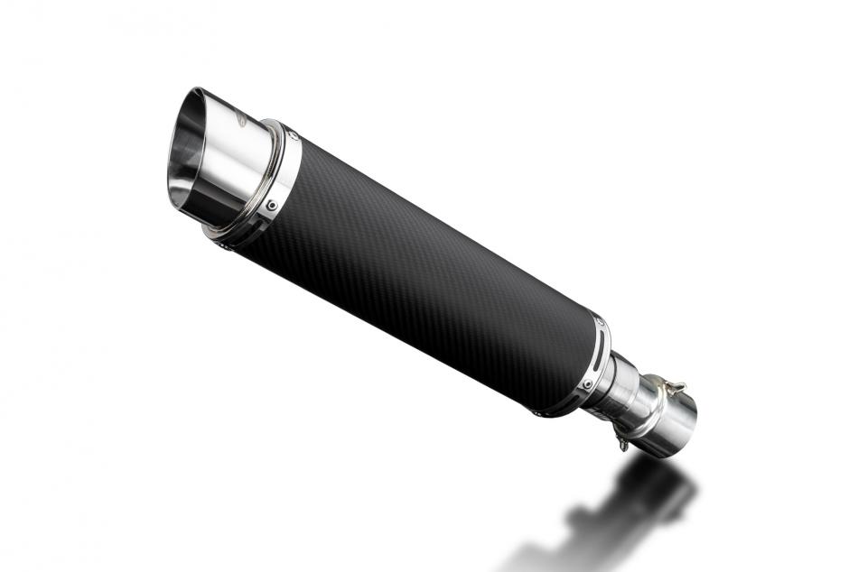 BMW HP4 2013-2015 350mm CARBON ROUND BSAU SILENCER EXHAUST KIT