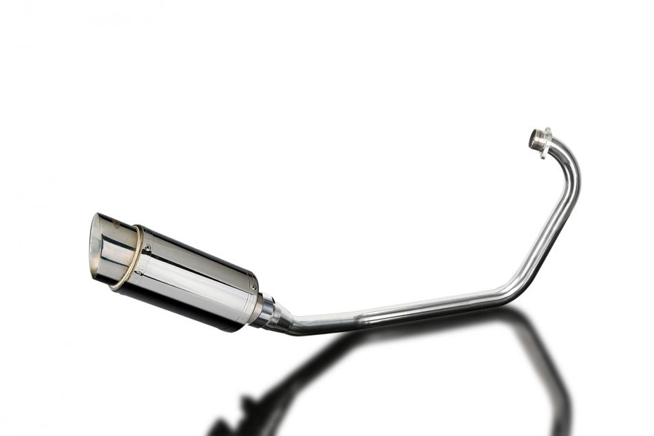 KYMCO CK1 2014-2015 FULL EXHAUST SYSTEM 200mm STAINLESS ROUND SILENCER